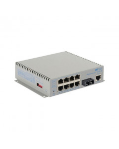 OST OmniConverter GPoE+/M 34KM 8X 10/100/1000T - 1000X SCSM DC Ext