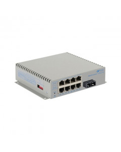 OST OmniConverter GPoE+/SX 12KM 8X 10/100/1000T - 1000X SC SM AC