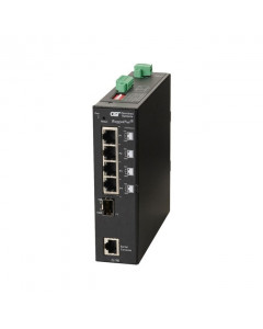 OST RuggedNet G/MI SFP Switch 4X 10/100/1000T 1000X SFP DC Ext