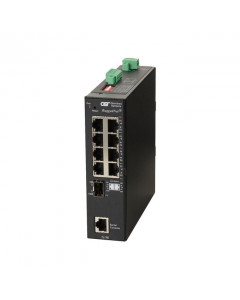OST RuggedNet G/MI SFP Switch 8X 10/100/1000T 1000X SFP DC Ext