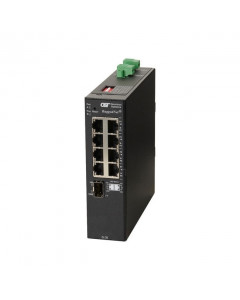 OST RuggedNet G/SI SFP Switch 8X 10/100/1000T 1000X SFP 2DC Ext