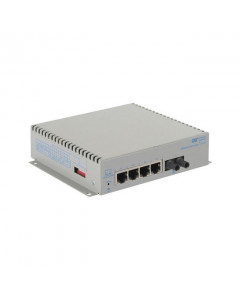 OST OmniConverter G/SX ST SM 12KM 4X 10/100/1000T to 1000X US AC