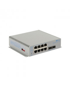 OST OmniConverter G/SX 2X SFP 8X 10/100/1000T 2X 1000X DC Wide