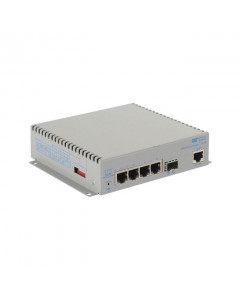 OST OmniConverter G/M SFP 4X 10/100/1000T 1000X SFP US AC