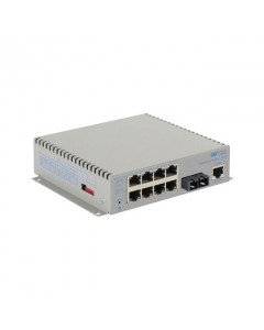 OST OmniConverter G/M SC SM 34KM 8X 10/100/1000T to 1000X US AC Wide
