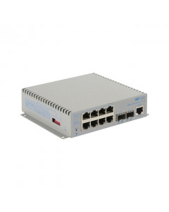 OST OmniConverter G/M 2X SFP Wide 8X 10/100/1000T 2X 1000X SFP AC