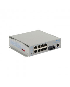 OST OmniConverter G/M SC SM 34KM 8X 10/100/1000T to 1000X DC Wide