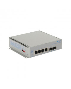 OST OmniConverter 10G/SX DC Wide 2X1G/10G SFP+ to 4X 10/100/1000T