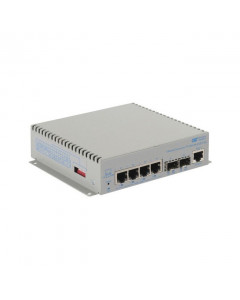 OST OmniConverter 10GPoEBT/M 60W AC 2X1G/10G SFP+ to 4X 10/100/1000T