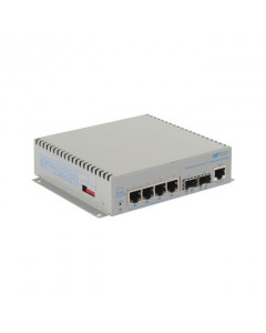 OST OmniConverter 10GPoEBT/M 60W DC 2X1G/10G SFP+ to 4X 10/100/1000T
