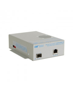 OST OmniConverter 10GPoEBT/S 60W SFP/SFP+ to 1X RJ-45 Multigig AC PS