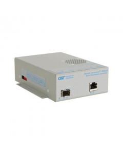 OST OmniConverter 10G/S SFP/SFP+ 1X RJ-45 Multigigabit US AC PS