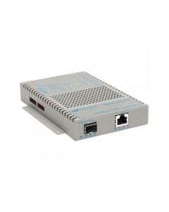 OST OmniConverter GPoE+/S 10/100/1000 PoE+ to 100/100X SFP DC