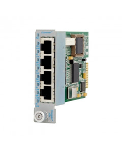 OST 10/100 BASE-T 4Port RJ45 Switch iConverter 4TX Ethernet VLAN Module