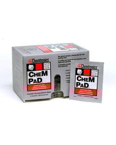 Chemtronics Chempad Pre-saturated Wipes 91% IPA - Box of 50