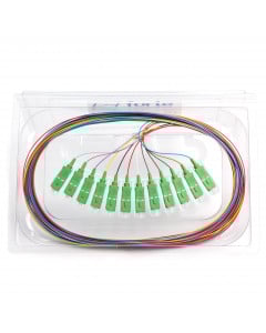 forte® OM1 Multimode Pigtails - 2 Metre - LC/SC/ST - 12-colour Sets