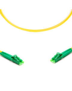 forte® Fibre Optic Patchlead, LC-APC to LC-APC Singlemode G.657 Bend-Insensitive, Duplex 2mm, 2m, LSZH