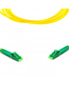 forte® Fibre Optic Patchlead, LC-APC to LC-APC Singlemode G.657 Bend-Insensitive, Duplex 2mm, 3m, LSZH