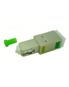 forte® Attenuator, fibre optic, fixed, SC-APC SM 15dB, premium plug type