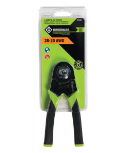 Tempo PA1460 Pro-Grip Crimper, 4-Indent D-Sub, 26-20a