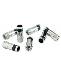 Tempo PA9646 Conn CATV F RG6 Compression 50 Pack