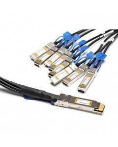 FLEXOPTIX 400G QSFP-DD to 8x SFP56 Breakout DAC | Passive Copper Cable, 0.5 - 3 m