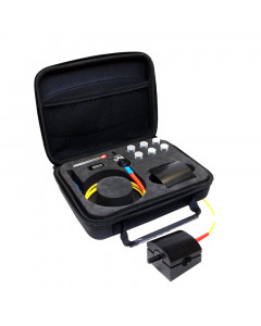 Divot® Bare Fiber Testing Device Deluxe Kit - SC/APC SM, SC MM62.5 & SC MM50