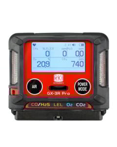 RKI GX-3R Pro 5 Gas Personal Monitor (LEL,O2, H2S & CO)