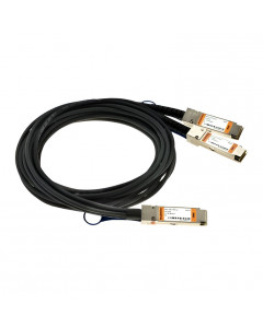 FLEXOPTIX 100G QSFP28 TO 2X QSFP28 BREAKOUT DAC Passive Copper Cable, 1 - 5 m