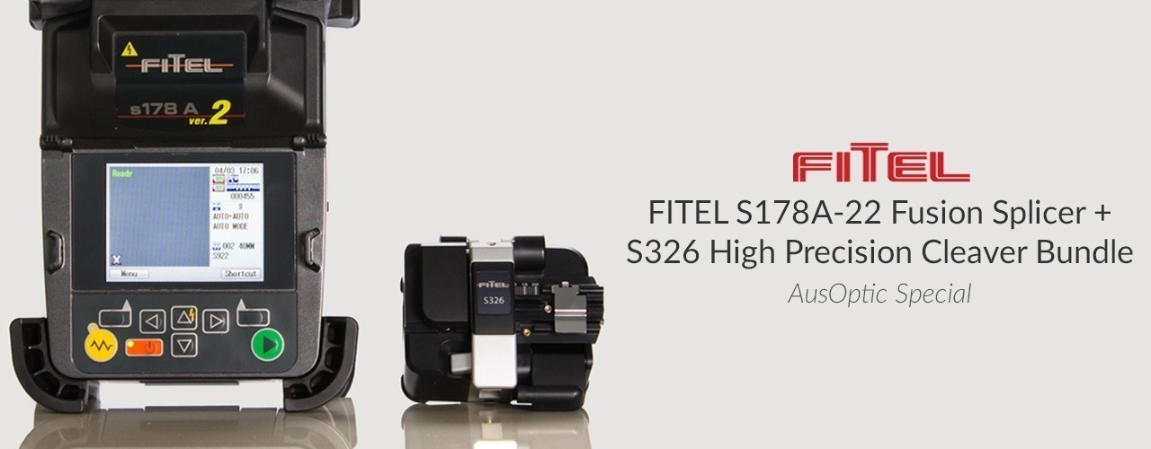 FITEL Splicer + Cleaver Bundle — Limited Offer