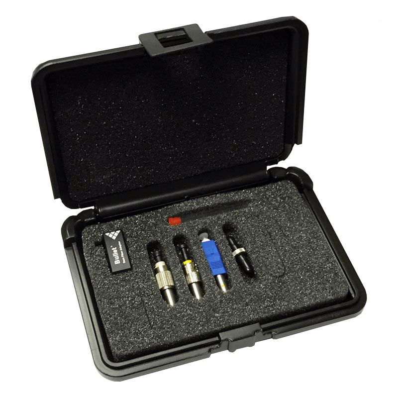 Bullet Bare FibreAdapter Kit K356 for MM with FC/ST/SC, QuickLINK adapters and case