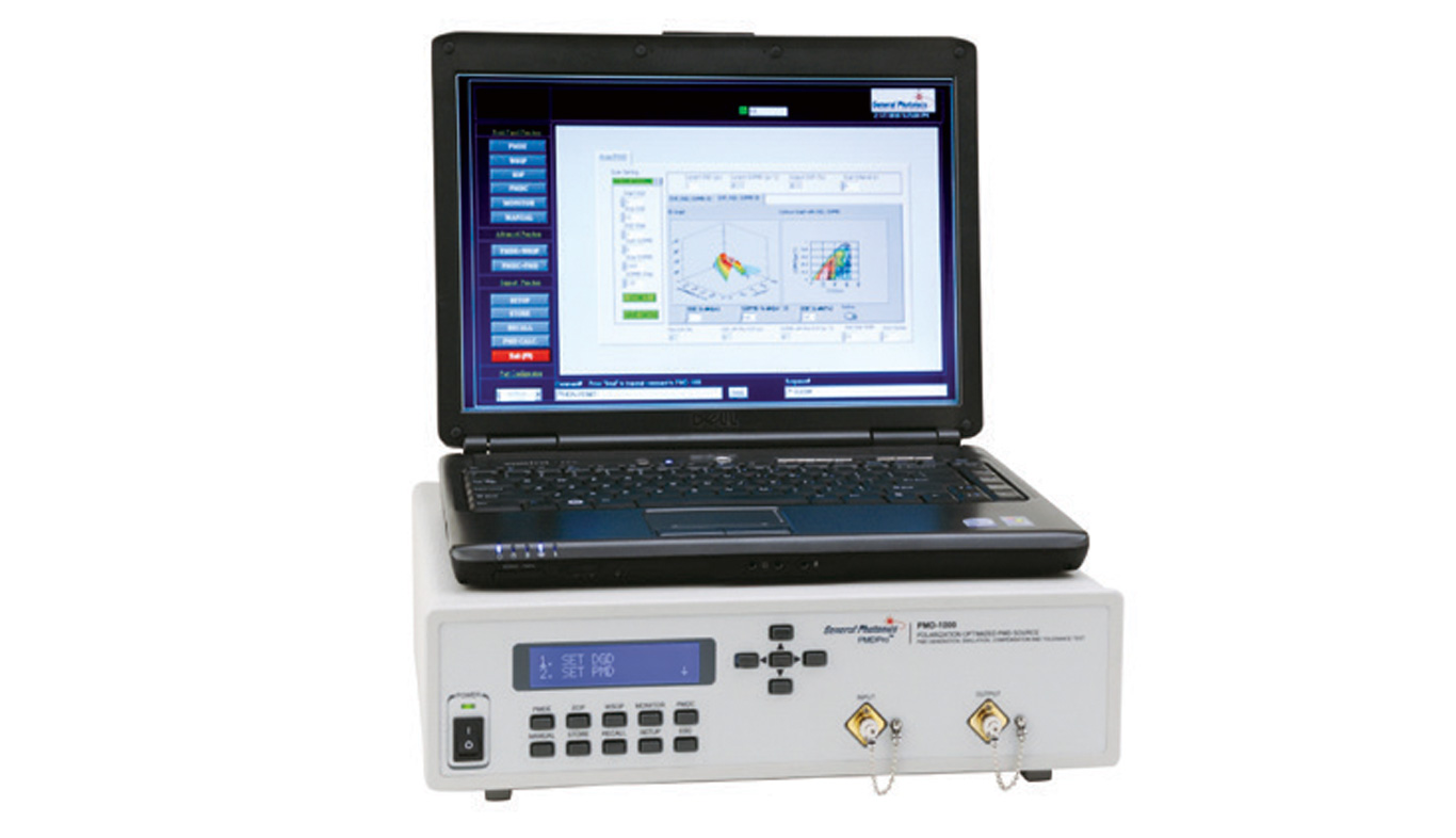 PMD Sources, PMD Emulators and Polarisation Controllers/Scramblers