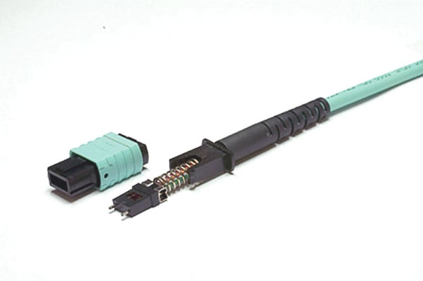 Inside an MPO connector