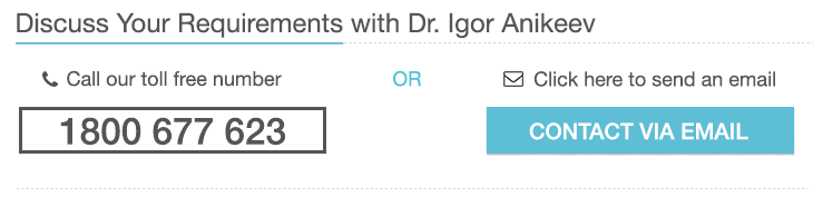 Contact Dr. Igor Anikeev to discuss your optical research requirements