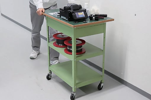 Battery operation and a compact design make transportation easy